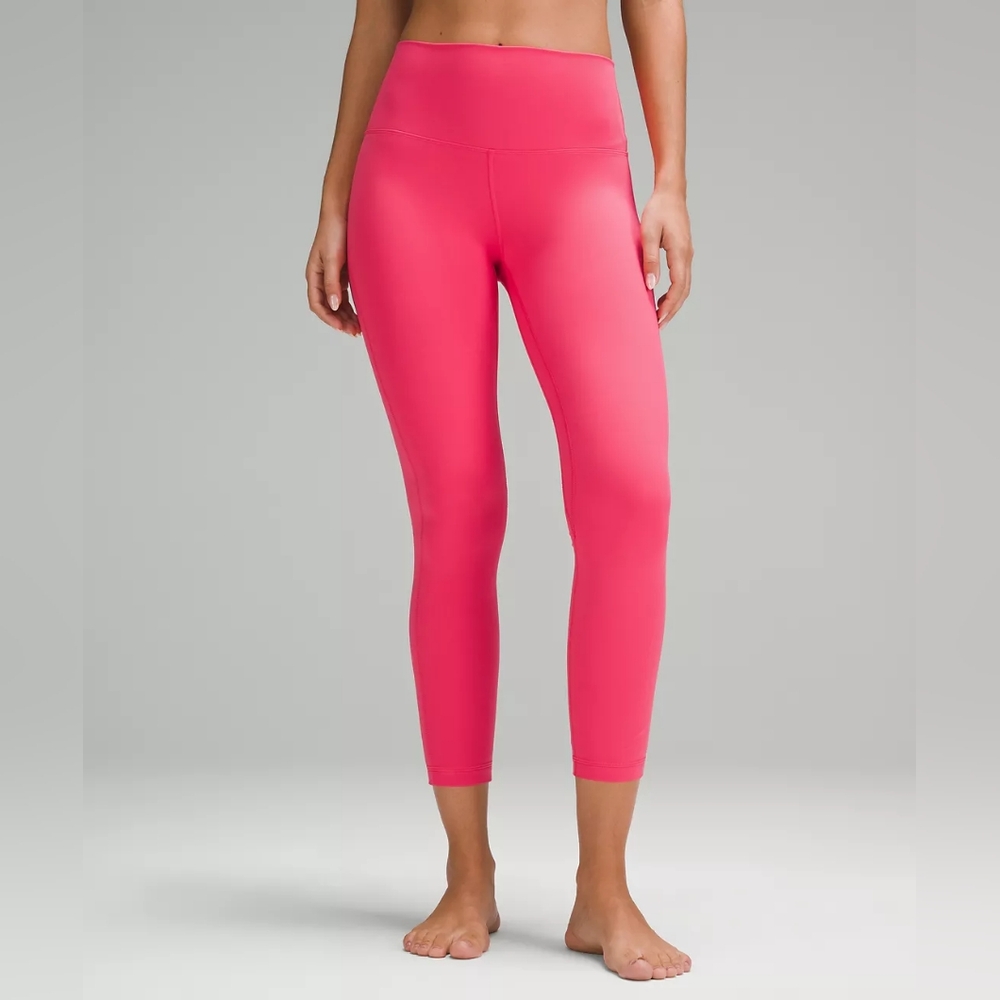 NWOT Lululemon Align High-Rise Pant 25" Lip Gloss Pink Size 4